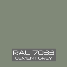RAL 7033 Cement Grey tinned Paint
